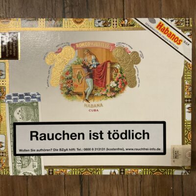 ROMEO y JULIETA Romeo No. 1 Tubus 25er Kiste