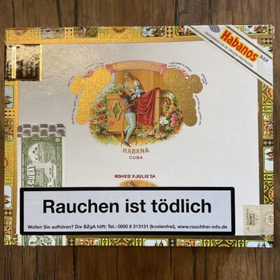 ROMEO y JULIETA   Romeo No. 1 Tubus   25er Kiste