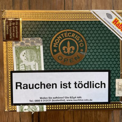 MONTECRISTO OPEN junior 20er Kiste