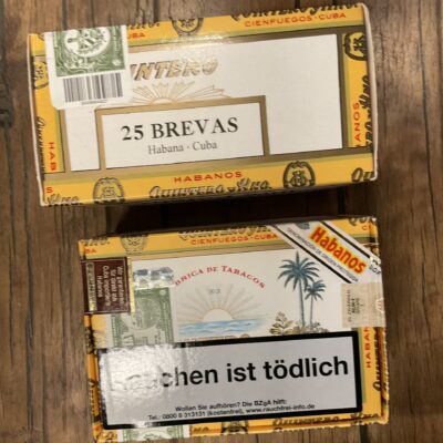 QUINTERO brevas 25er Pappschachtel